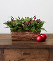 Yule Log Centerpiece, One Color, small image number 0