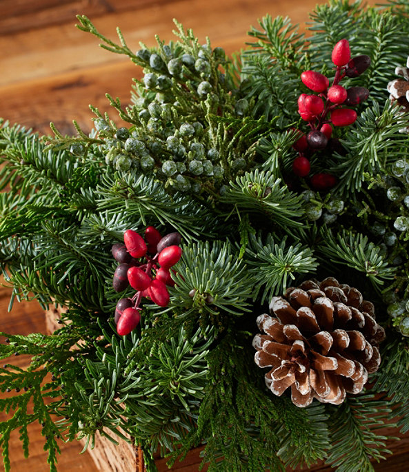 Yule Log Centerpiece, One Color, large image number 2