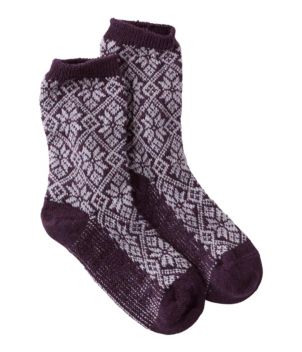 Adults' Smartwool Everyday Traditional Snowflake Crew Sock