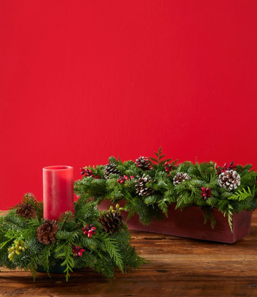 Woodland Berry Runner Centerpiece