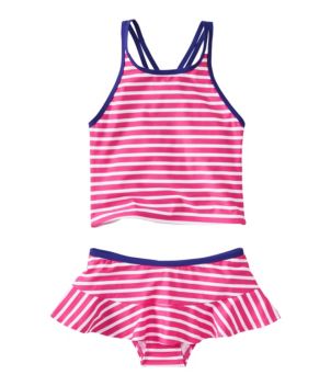 Girls' Watersports Swimwear, Tankini Skirt Set