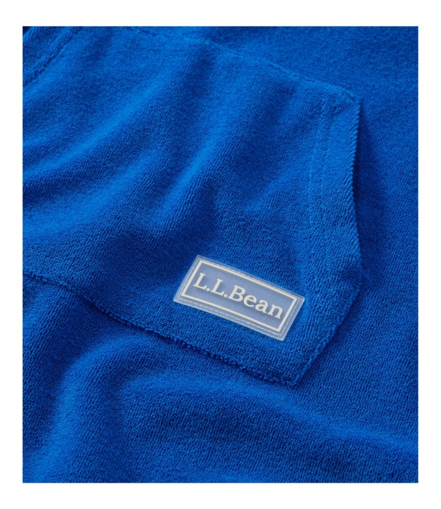 Toddlers' Terry Cover-Up, Hooded Animal, Capri Blue, small image number 6