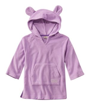 Toddlers' Terry Cover-Up, Hooded Animal