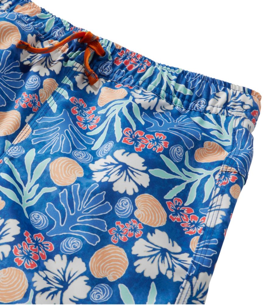 Boys' Beansport Board Shorts, Blue Water Hibiscus, small image number 5