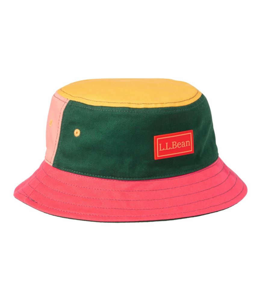 Kids' Bean's Reversible Cotton Bucket Hat