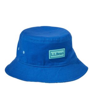 Kids' Bean's Reversible Cotton Bucket Hat