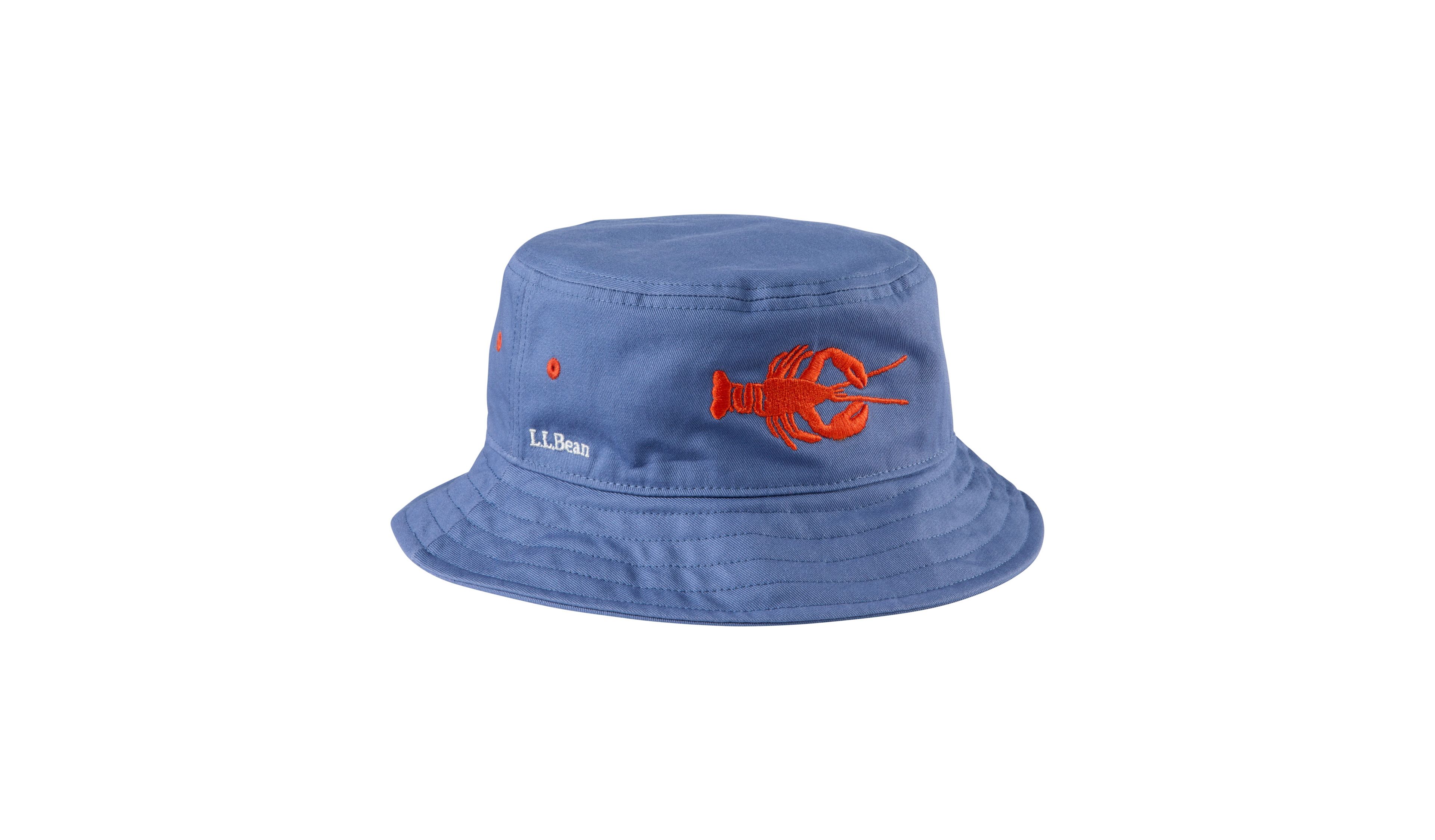 Kids' Bean's Reversible Cotton Bucket Hat