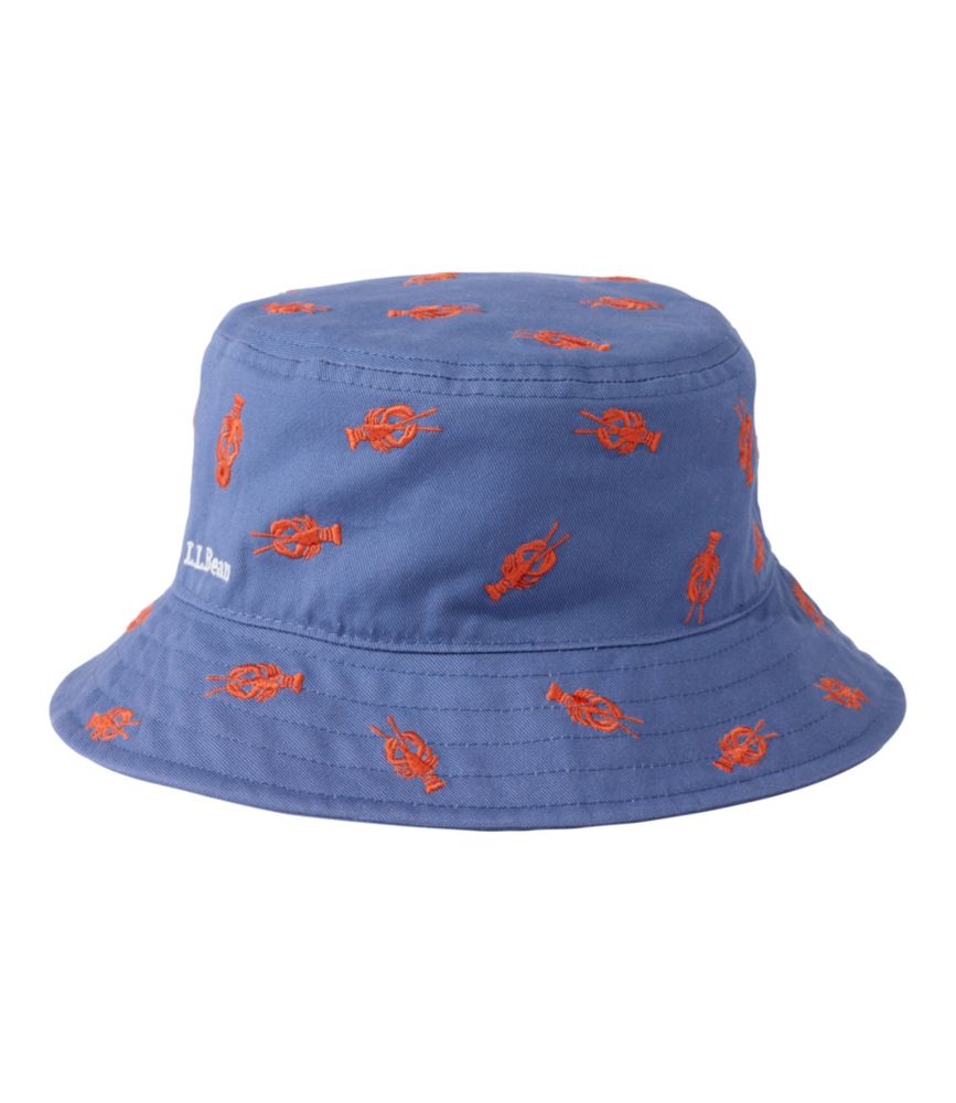 Kids' Bean's Reversible Cotton Bucket Hat