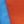 Bright Orange/Bold Aqua, color 3 of 3