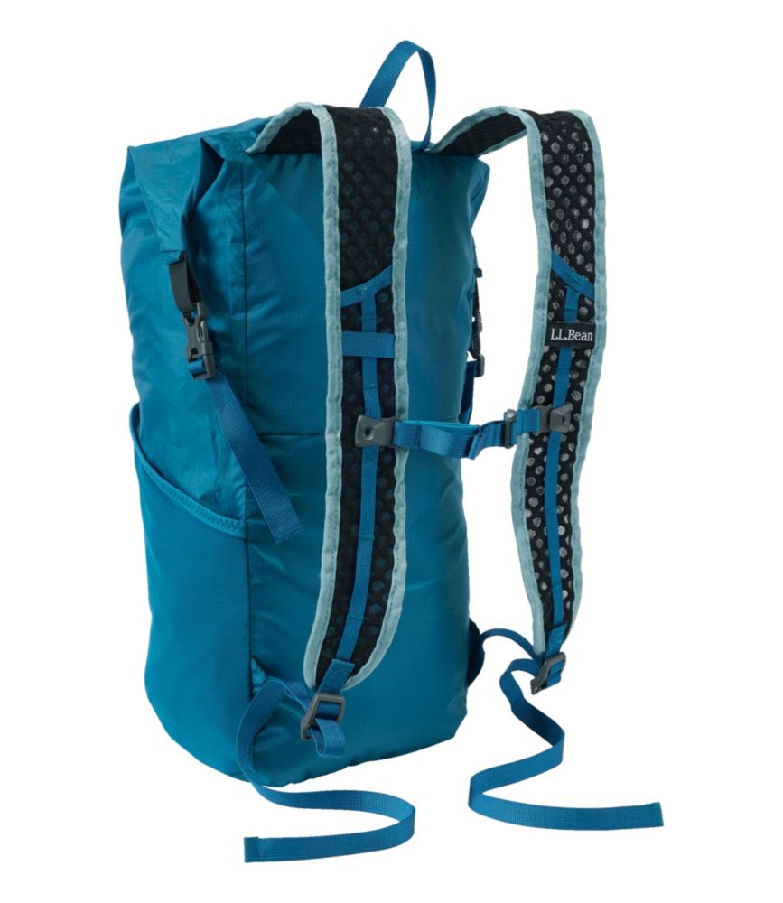 L.L.Bean Waterproof Stowaway Day Pack, Mallard Teal, small image number 2