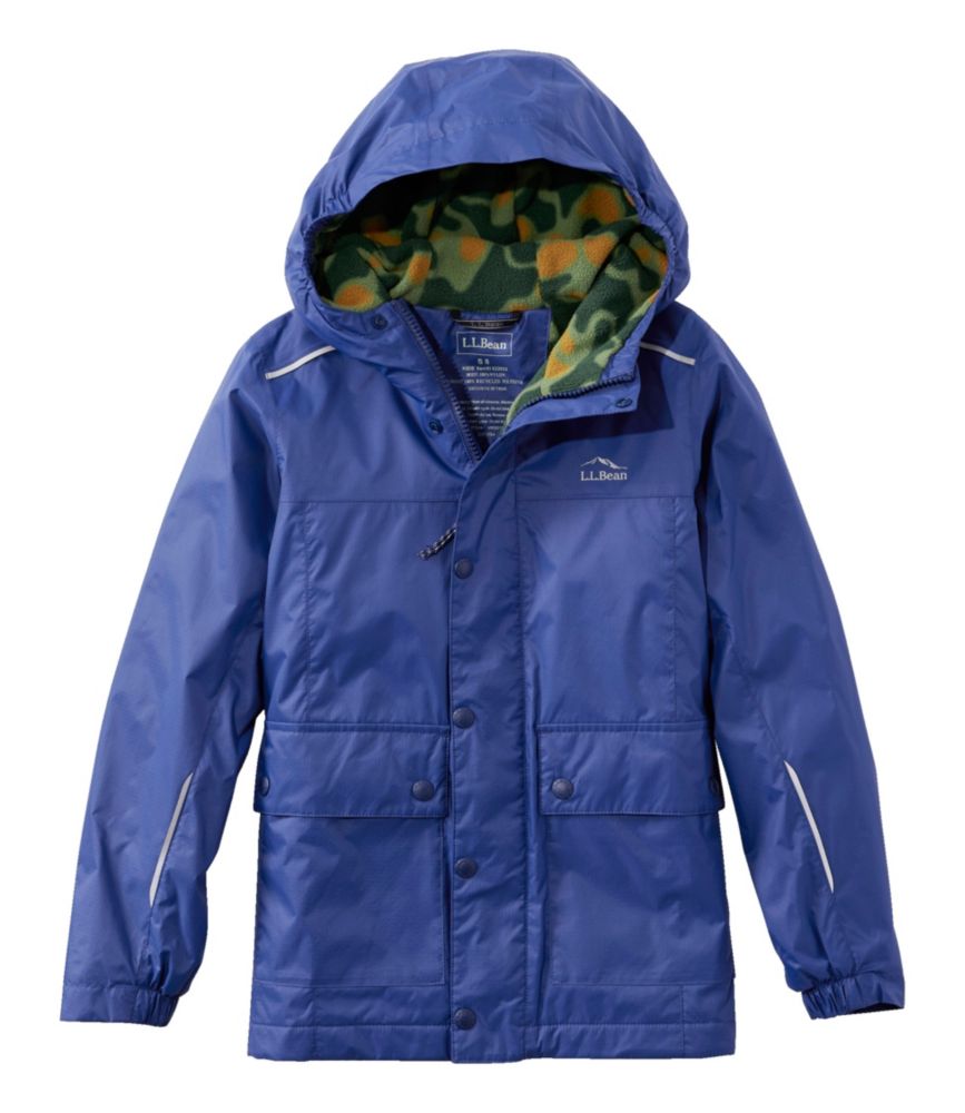 Kids Puddle Stomper Rain Jacket Lined Rain Jackets L.L.Bean Canada