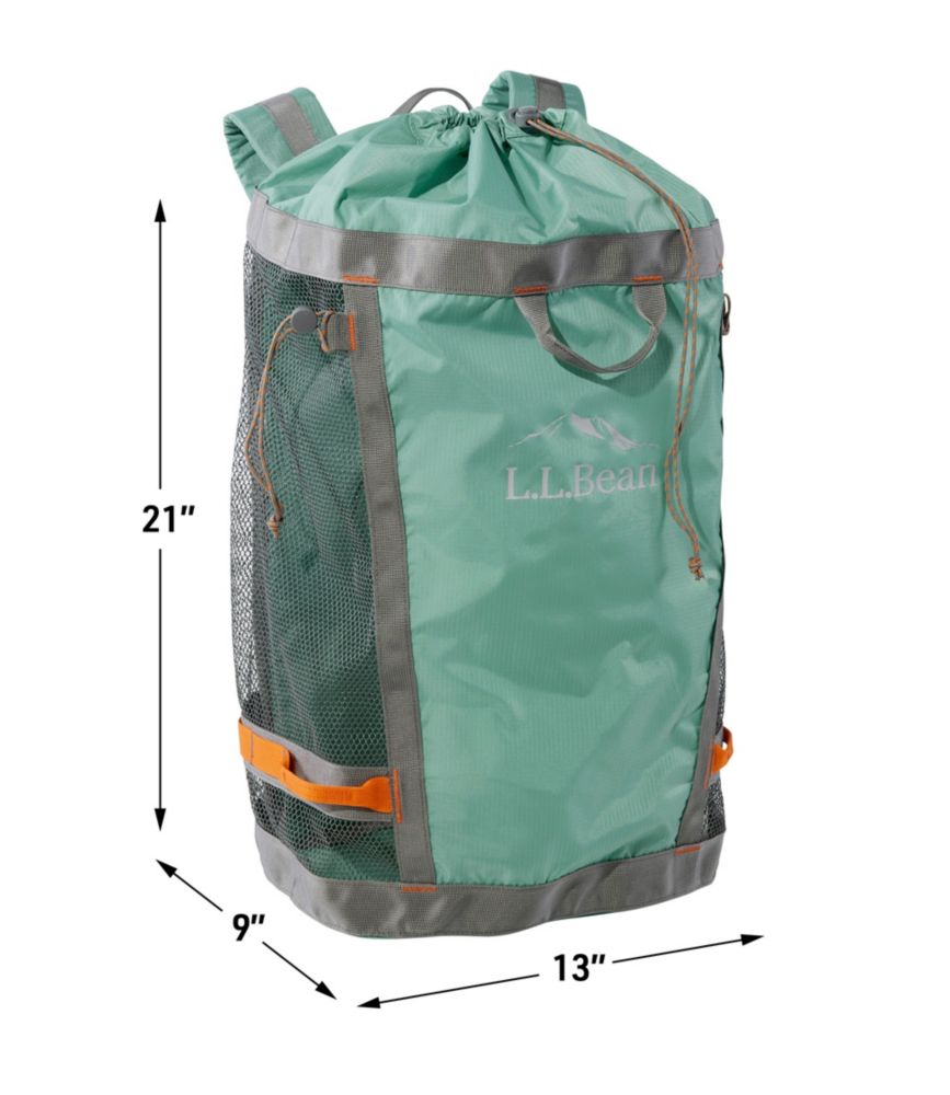 Adventure Mesh Gear Bag, Black, small image number 6