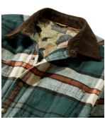 Men's Signature 1933 Chamois Cloth Shirt, Lined, Pattern