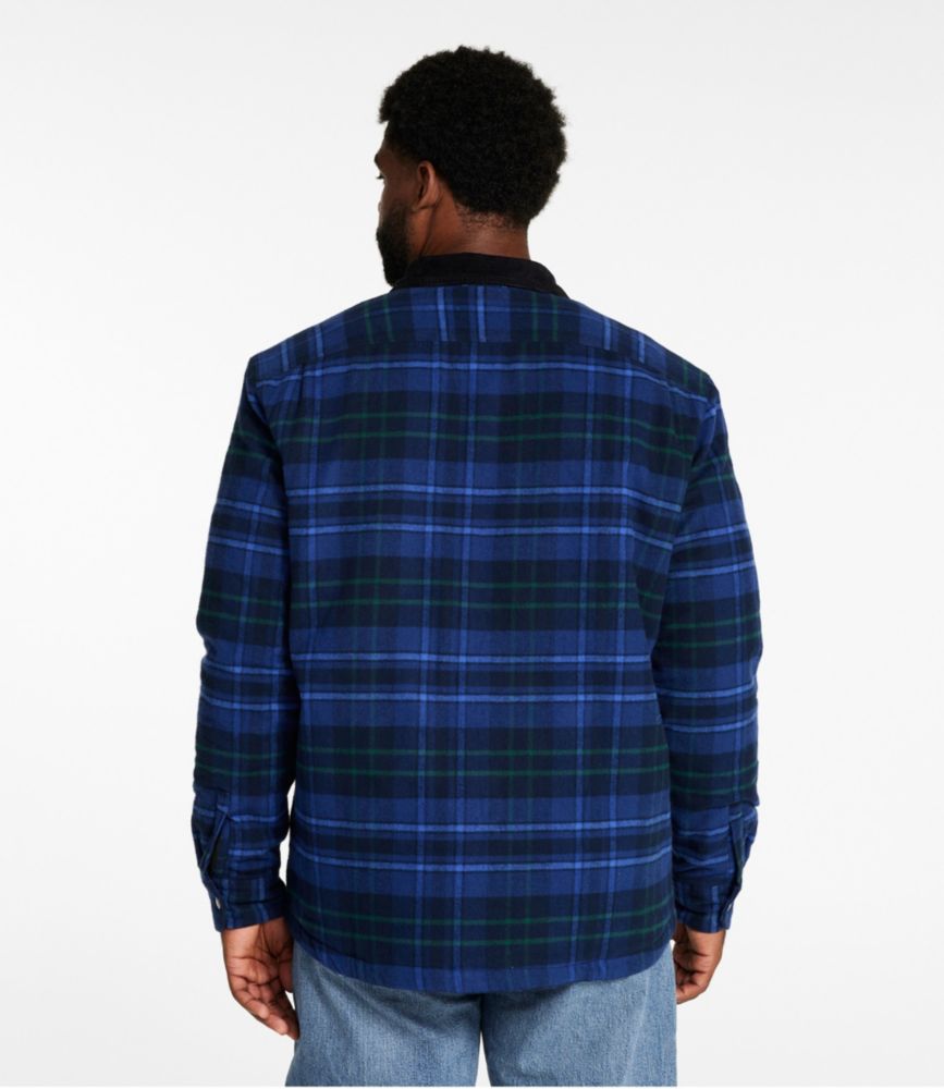 Men's Signature 1933 Chamois Cloth Shirt, Lined, Pattern