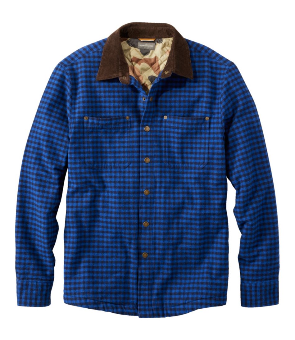 Men's Signature 1933 Chamois Cloth Shirt, Lined, Pattern Men's Signature 1933 Chamois Cloth Shirt, Lined, Pattern