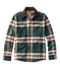 Vintage L.L. Bean Corduroy Heritage Fleece Lined Shirt Jacket Med