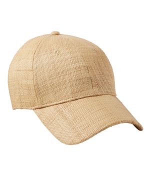 Adults' SunSmart Straw Baseball Cap