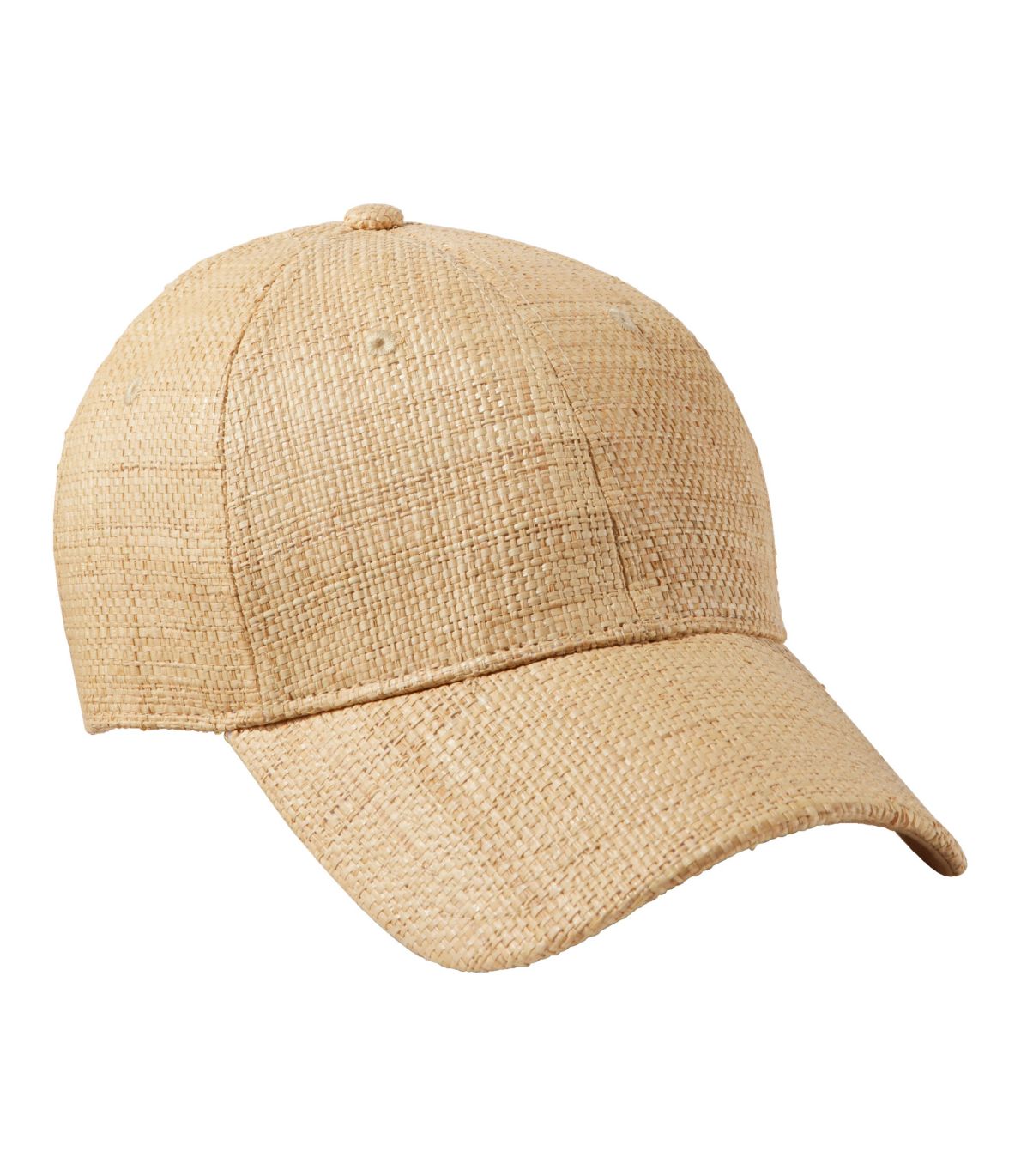 Adults' SunSmart Straw Baseball Cap at L.L. Bean