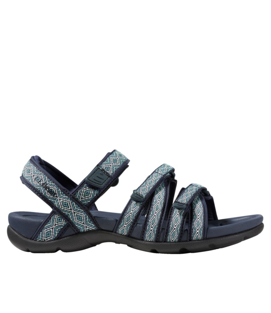 Women's Boothbay Sandals, Print, Blue Green Geo, small image number 1