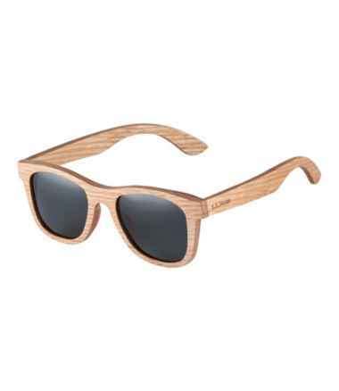 L.L.Bean Northwoods Polarized Wooden Sunglasses