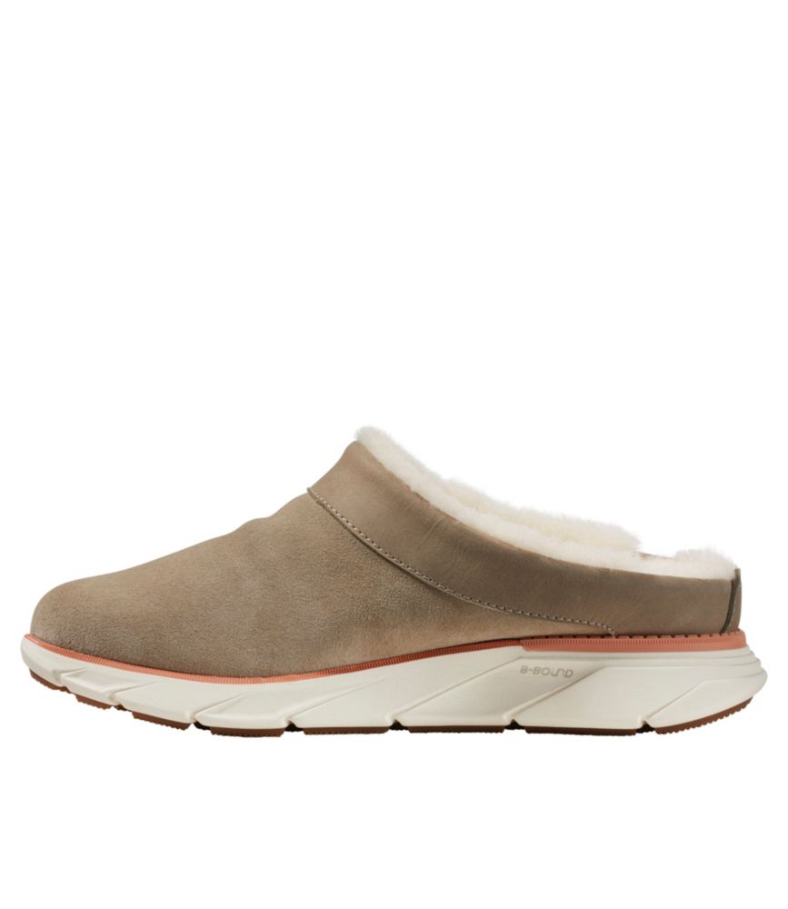 Women's Kennebec Shearling Clogs, Saddle, small image number 2