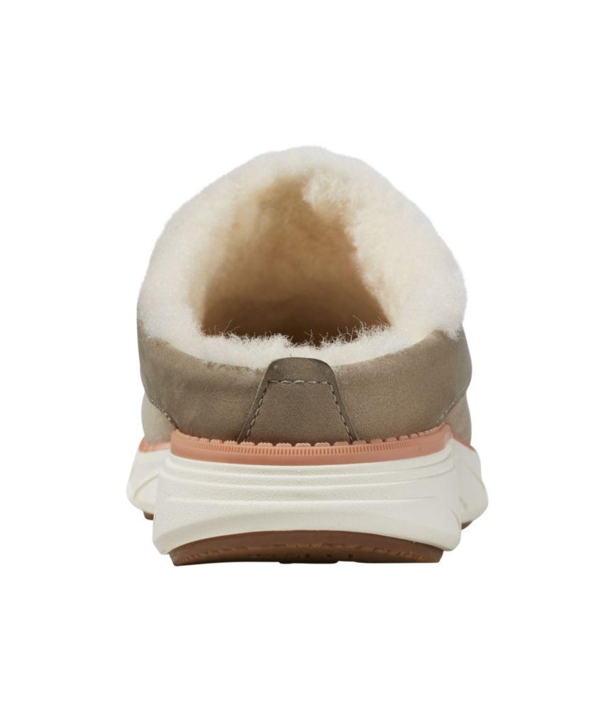 Women's Kennebec Shearling Clogs, Saddle, small image number 3