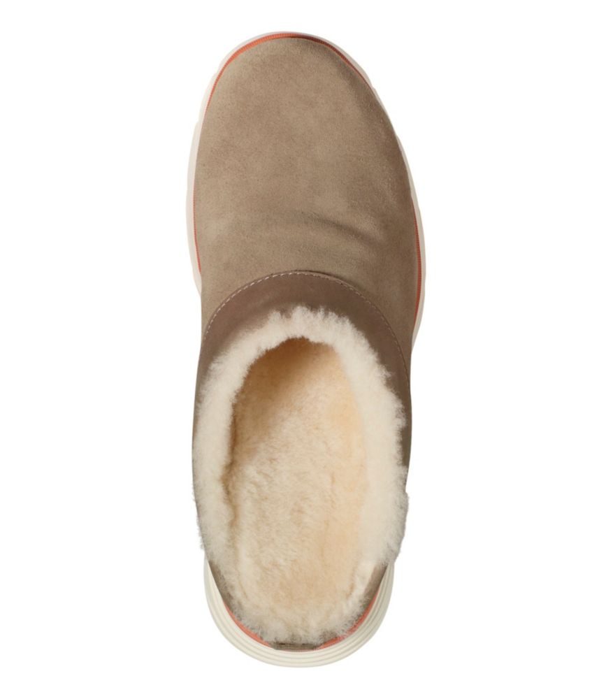 Women's Kennebec Shearling Clogs, Saddle, small image number 4