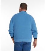 Men's Textured Washed Cotton Sweaters, Crewneck