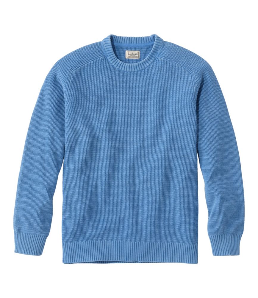 Blue cotton sweater best sale