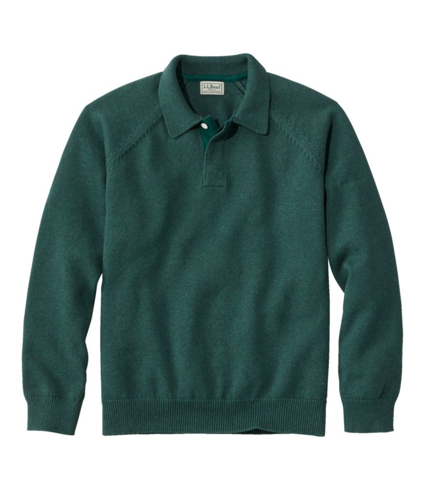 Ll bean men's cotton cashmere sweater hotsell