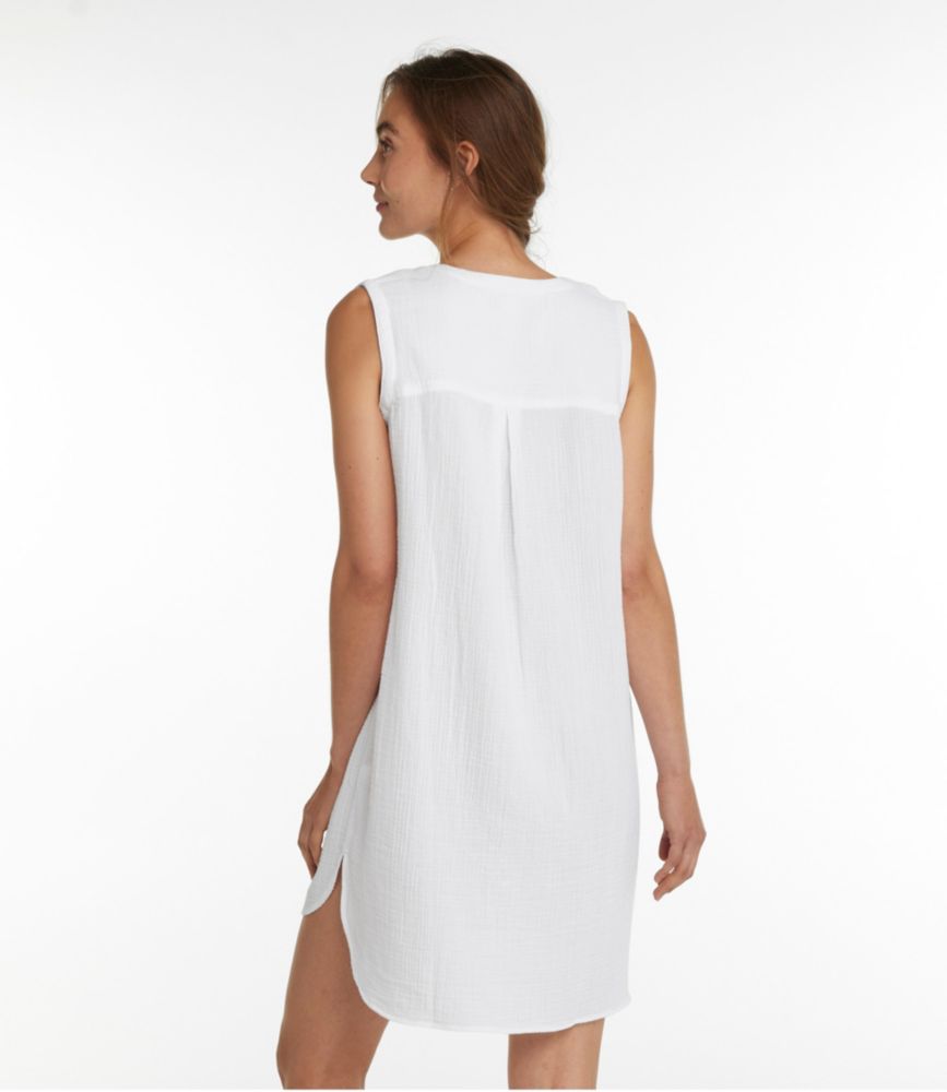 Women's Cloud Gauze Cover-Up Dress, Deep Sea, small image number 3