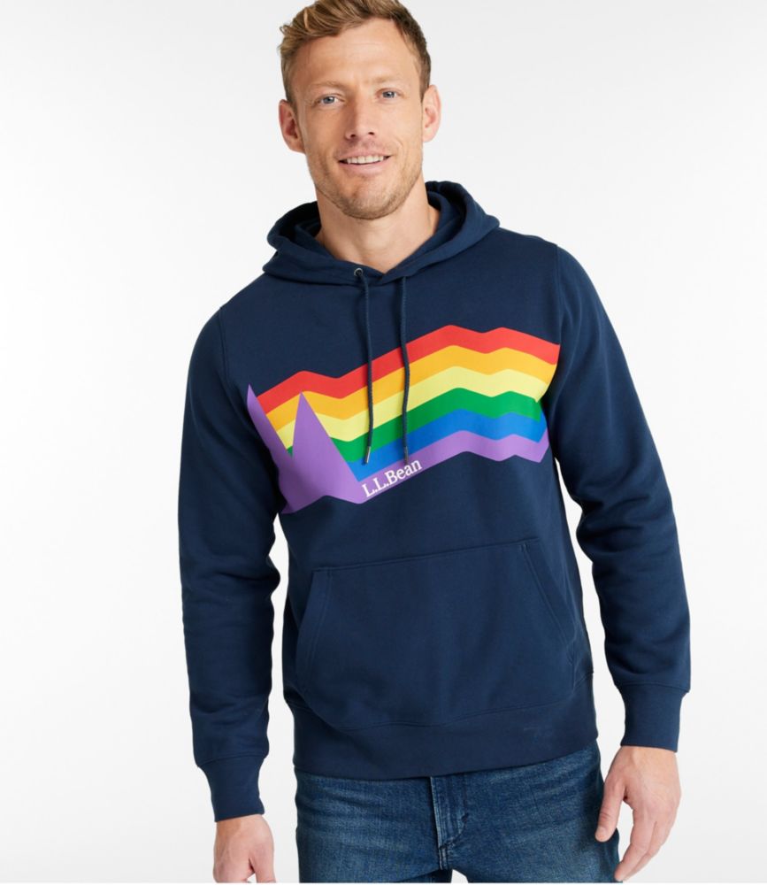 Adults' Pride Hoodie Sweatshirt, Pale Khaki, small image number 2