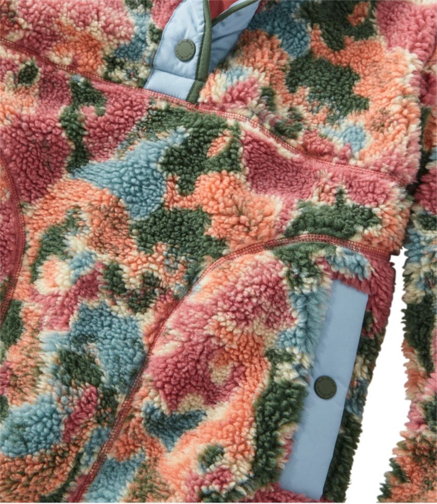 Women's Bean's Sherpa Fleece Pullover, Print