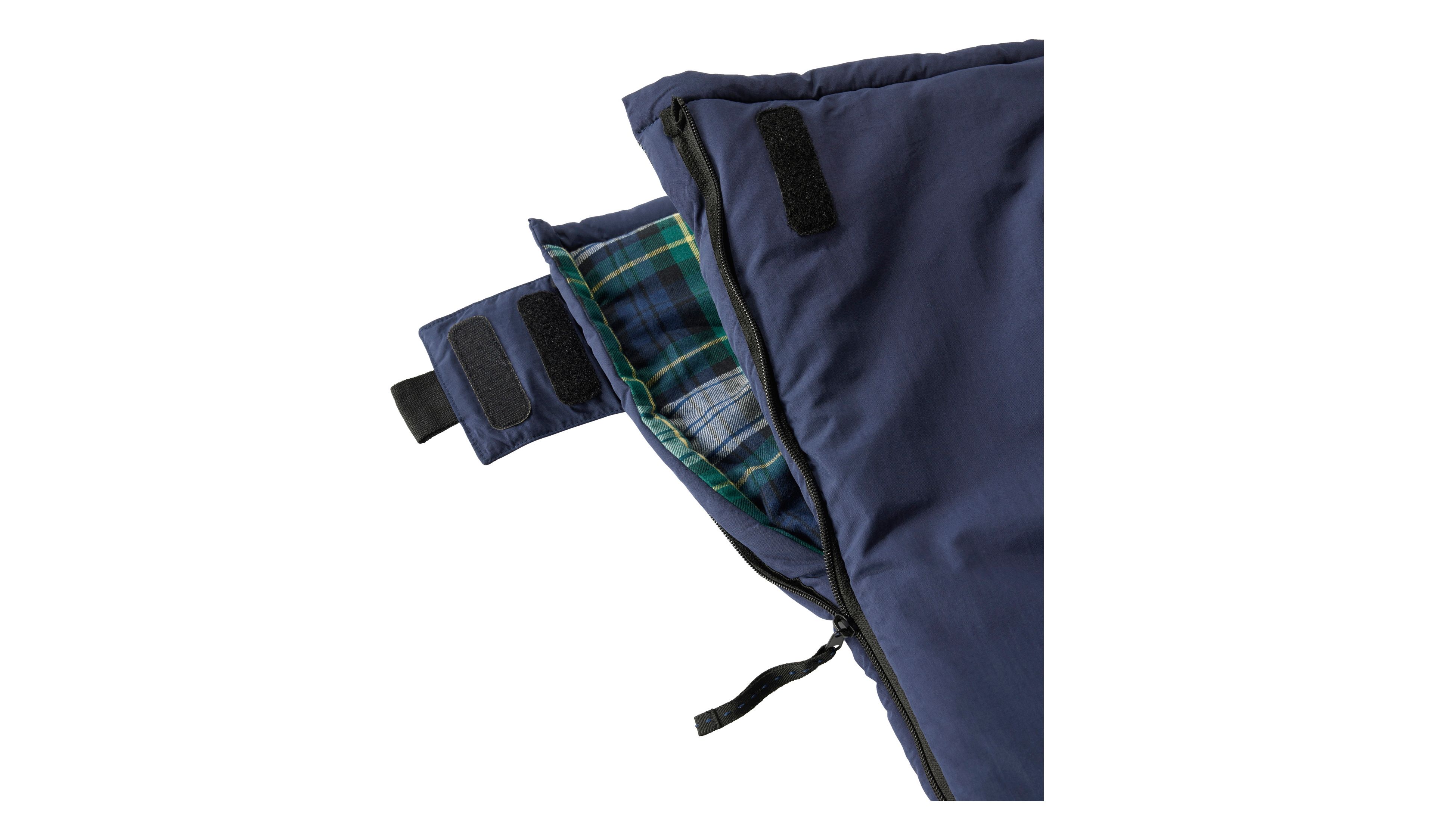 Kids' L.L.Bean Flannel Lined Camp Sleeping Bag, 40°