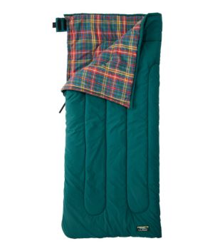 Kids' L.L.Bean Flannel Lined Camp Sleeping Bag, 40°