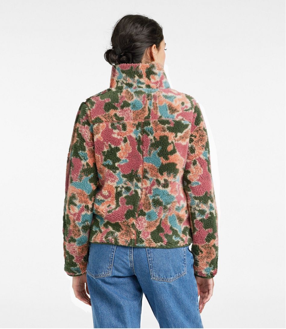 H&M Patterned Fleece Jacket