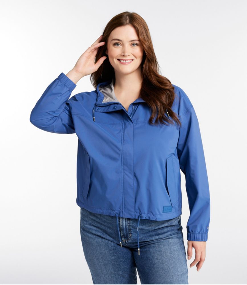 Women's Wharf Street Rain Jacket, Bright Mango, small image number 2