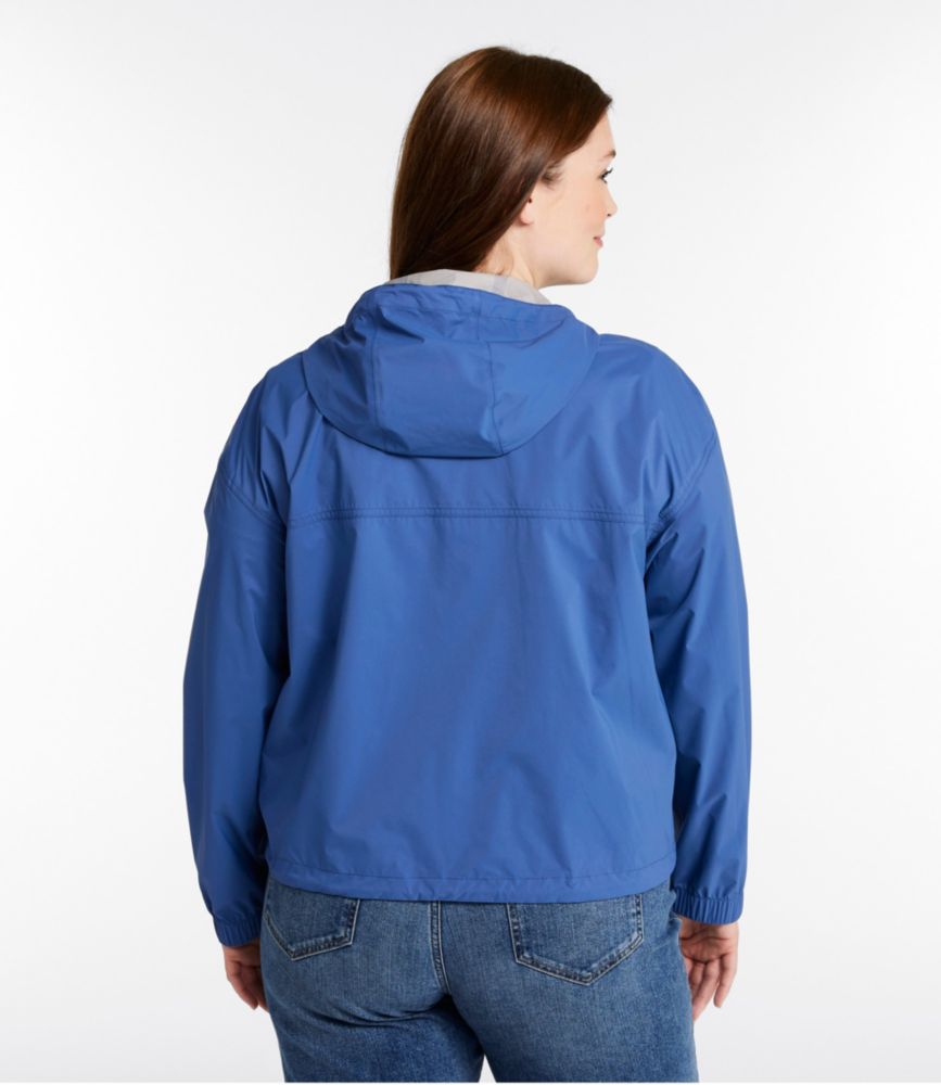Women's Wharf Street Rain Jacket, Bright Mango, small image number 3