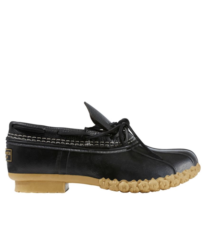 Women's Bean Boots, Rubber Mocs, Black/Black/Gum, small image number 1