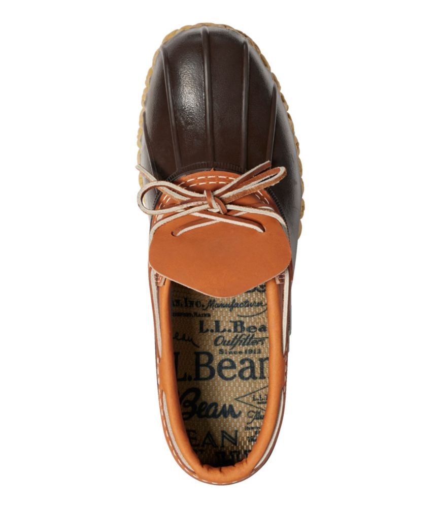 Men's Bean Boots, Rubber Mocs, Graphite/Black/Slate, small image number 4