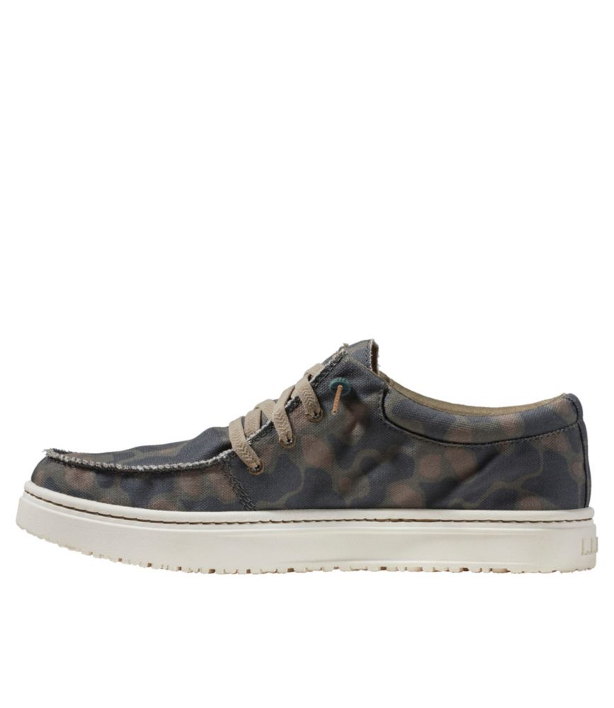 Men's Higgins Beach 4-Eye Slip-Ons, Print, Deep Olive Camo, small image number 2