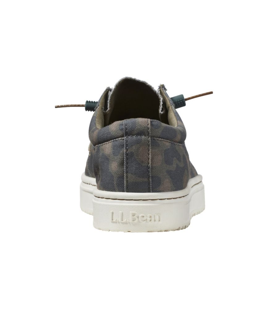 Men's Higgins Beach 4-Eye Slip-Ons, Print, Deep Olive Camo, small image number 3