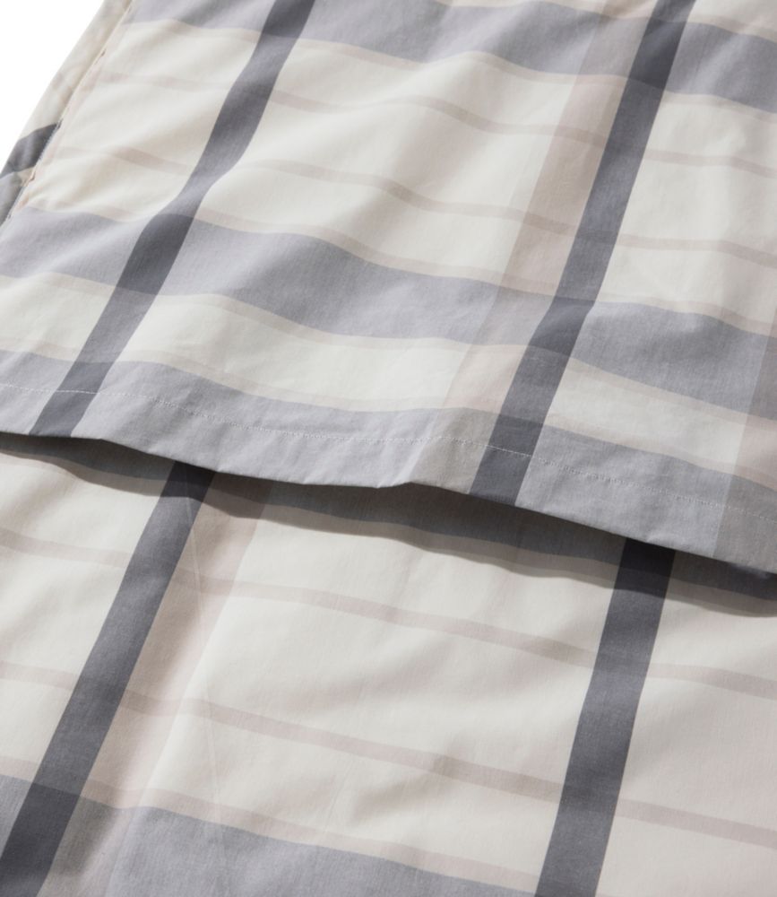 Ultrasoft Cotton Comforter Sham, Plaid