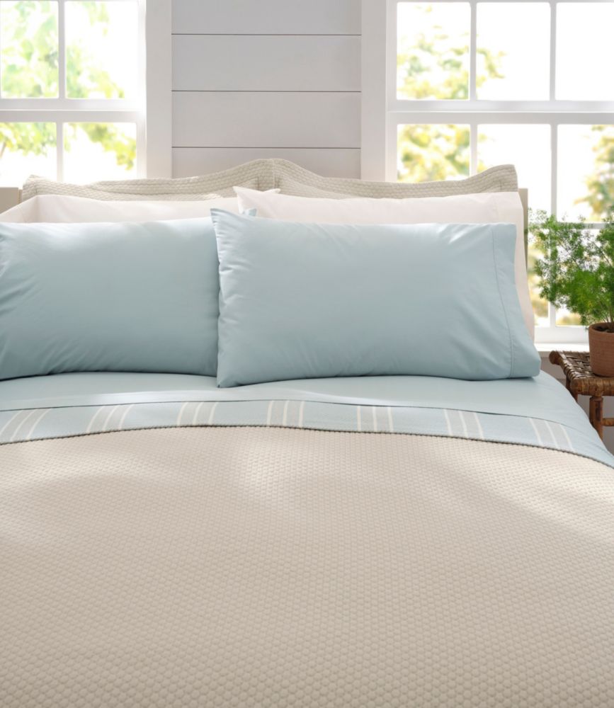 Sunwashed Percale Sheet Collection, Bluegrass, small image number 4