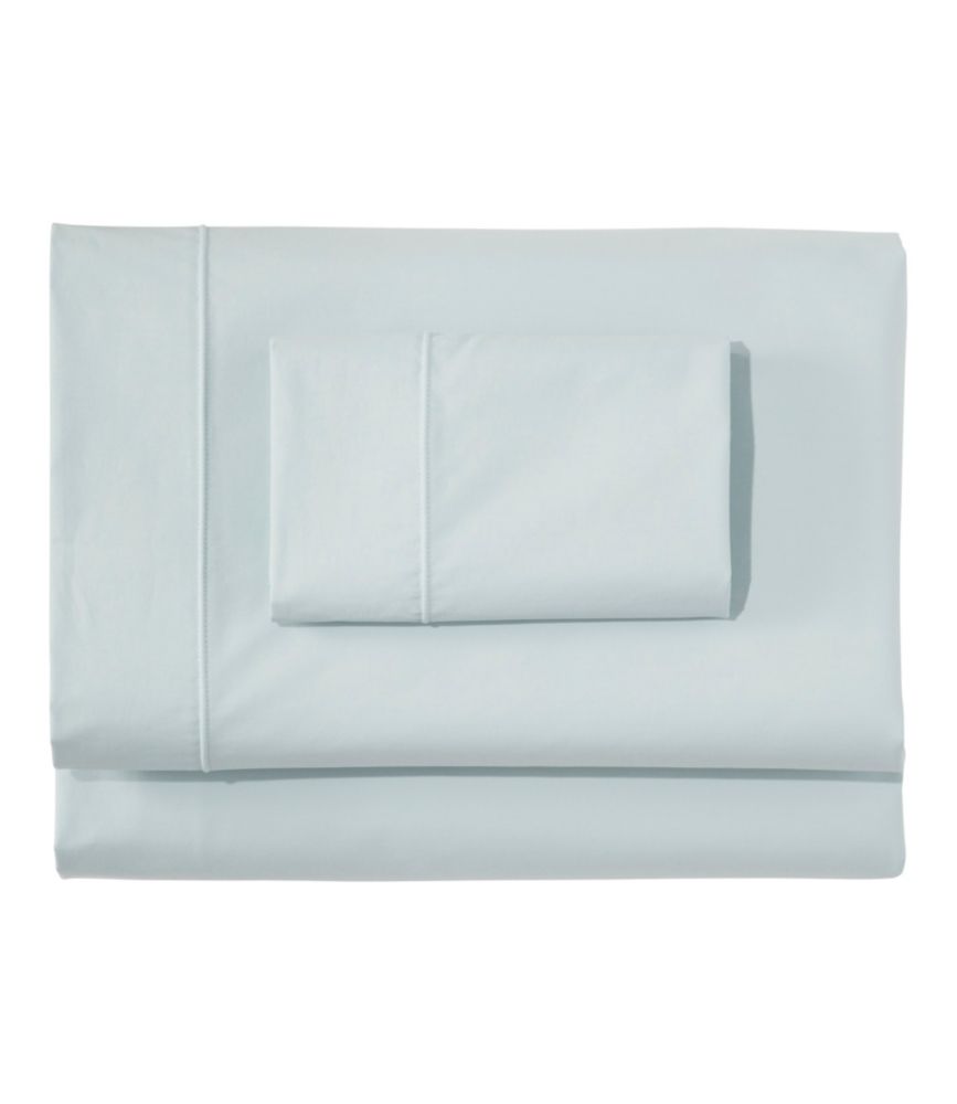 Sunwashed Percale Sheet Collection, Bluegrass, small image number 1