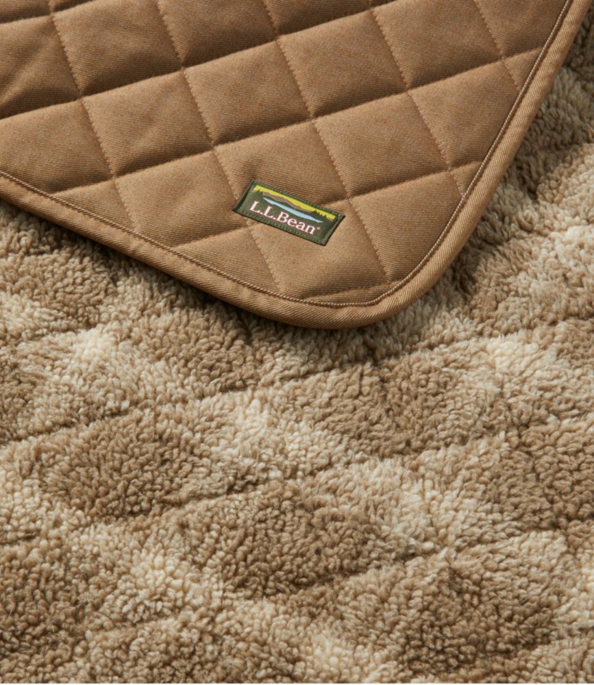 Rugged Quilted Dog Blanket, Burlap, small image number 3