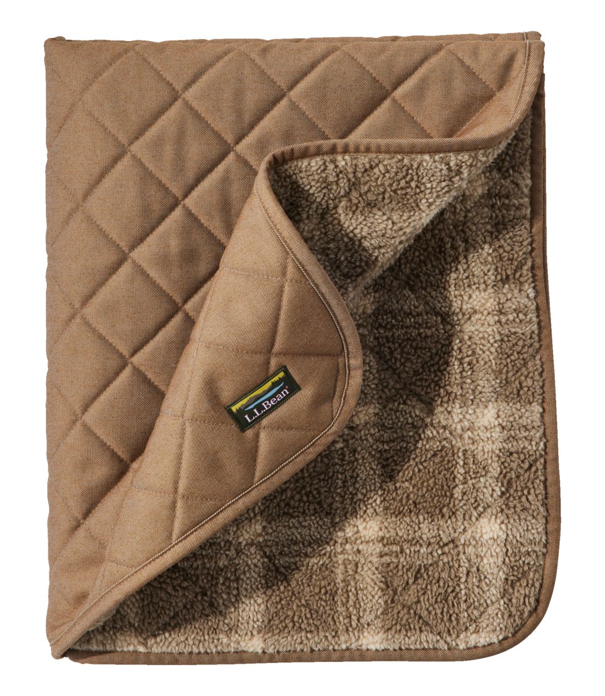 Rugged Quilted Dog Blanket at L.L. Bean