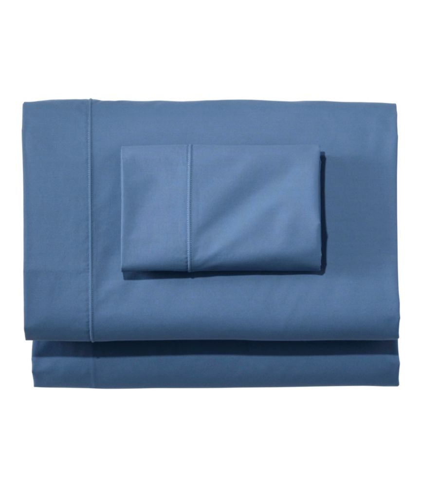 Sunwashed Percale Sheet Collection