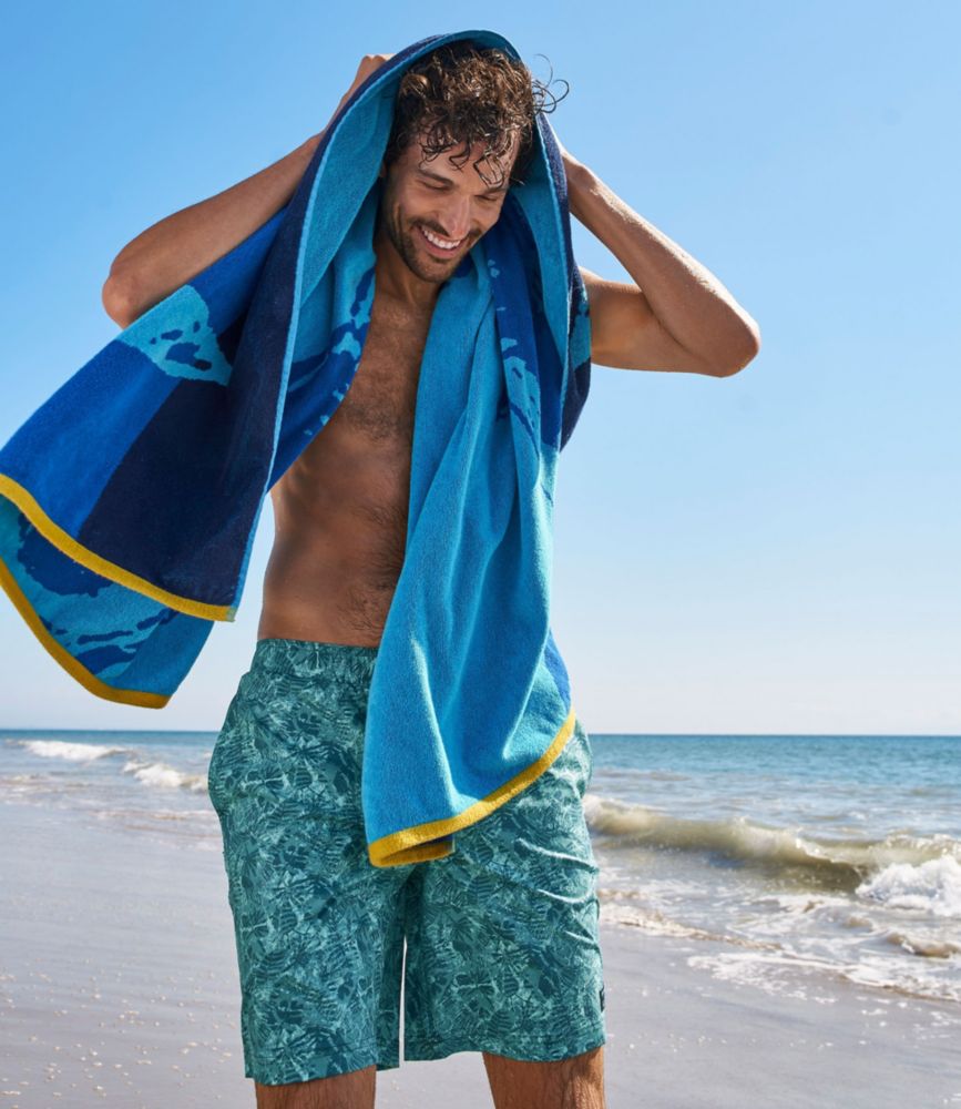 Seaside Beach Towel, Shark, , small image number 2