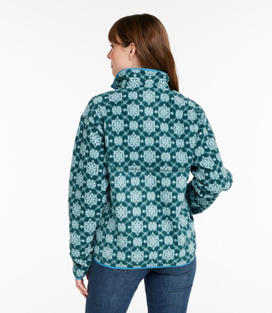 Adults' Bean's Classic Fleece Pullover, Print